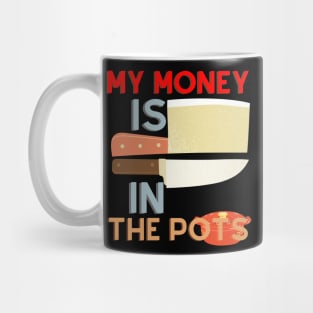 My Money is Growing in Pots Mug